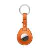 Adecuado para Estuche Protector de Apple Airtag, Llavero, Estuche Protector de Cuero, Estuche Anti-Pérdida, Collar de Posicionamiento para Air Tag