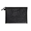 Bolsa de Arquivo em Tela A4 Transparente com Zíper Bolsa para Provas e Informações Bolsa Organizadora de Puzzles Escritório A5 Bolsa para Matérias de Estudante Transfronteiriça