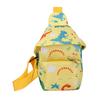 Bolso de comercio exterior nuevo para niños, bolso de pecho para niños con estampado de dibujos animados, lindo bolso de mensajero de dinosaurio pequeño, bolso de accesorios de moda para bebés