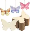 Fabricante transfronterizo de piezas de madera en bruto para árboles de Navidad DIY, varias decoraciones de animales, plantas y Mickey Mouse
