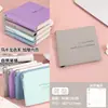 Agenda de capa mole, portátil, pequena, mini, caderno de check-in de autodisciplina, caderno de bolso, caderno quadrado