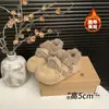 Zapatos peludos de suela gruesa con lazo dulce para mujer, nuevo estilo invierno 2026, sin cordones, punta redonda, forro de felpa, cálidos, zapatos de algodón estilo Birkenstock