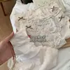Ropa interior de algodón puro para niñas, Ropa interior de encaje de algodón puro para mujer, Dulce lazo, Algodón completo, Entrepierna extendida, Bragas de cintura media para damas
