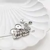Cuentas para Rueda de Acero Inoxidable de Alto Pulido con Efecto Espejo, Cuentas Espaciadoras Grandes que Conservan el Color para Accesorios de Joyería DIY y Espaciadores de Pulsera