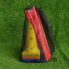 Cono Marcador de 32 cm Obstáculo Entrenamiento de Fútbol Valla Multifuncional Barrera de Agilidad Altura Ajustable Lanqi