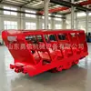 Veículo de transporte de pessoal e equipamentos com eixo inclinado montado em trilho para túneis de mineração; veículo de transporte de pessoal e equipamento com eixo inclinado tipo garra