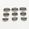 Base de Corsage Suporte Redondo para Bumbum com Alfinete Acessórios de Joalheria DIY Multiespecificação Dupla Finalidade Broche Insígnia Suporte Metal