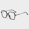 Nuevos Lentes TR90 de Textura Ligera con Luz Anti-azul para Teléfono Móvil, Polígono de Moda para Hombres y Mujeres, Estudiantes, Montura para Lentes de Miopía