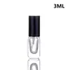 F001- Frasco de perfume quadrado, frasco spray, frasco de vidro vazio, frasco de recarga de perfume, frasco portátil 3.5.10.20.30ML