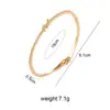 Pulsera de Cierre Nudo Completo de Pedrería Delgada Pulsera de Pedrería Incrustada con Circonita Lujo Ligero Pulsera de Dos Tonos Oro y Plata Joyería Sencilla para Mujer Ahora Disponible