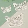 Mariposa hueca de metal plano creativa flor ropa china antigua tocado material hecho a mano accesorios de joyería diy al por mayor
