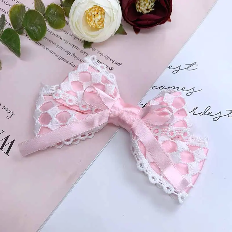 高档手工大号蝴蝶结lolita服装裙子装饰