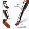Traje de bolígrafo de fototerapia de varilla de sándalo estilo japonés herramientas para arte de uñas bolígrafo redondo grande cabeza redonda cabeza plana bolígrafo de construcción cuadrado grande bolígrafo para uñas