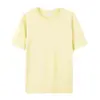 Camiseta de Manga Corta Azul Marino de Algodón Puro Estilo Nuevo de Verano para Mujer, Talla Grande, Corte Holgado, Estilo Trendy High Street, Top Camiseta Base Adelgazante