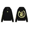 Moda Estadounidense Transfronteriza Hellstar Calle Estadounidense Hip-Hop Versátil Casual Otoño e Invierno Sudadera con Capucha Estampada