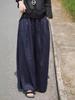 Pantalones anchos de ramio puro para mujer, de primavera y verano, a la moda, holgados, con cordones, adelgazantes, elegantes, rectos e informales, 2523