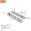 Bisagra Gruesa de Acero Inoxidable de 360 Grados para Puertas de Madera, Bisagra de Puerta Invisible, Bisagra Superior e Inferior, Bisagra Oculta