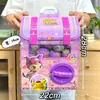 Máquina de Gashapon de Dibujos Animados para Niños Niño Muñeca de Dinosaurio Pulsera Joyería Caja Sorpresa Ciega Bola Juguete para Niña Regalo Institucional