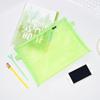 Bolsa de Malla Transparente Casual A4 Bolsa para Guardar Recibos de Información Bolsa de Malla de Nailon para Archivos Venta al por Mayor