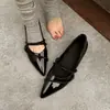 Zapatos de mujer plateados de estilo coreano, extremadamente cómodos, de punta fina, escotados, con tiras cruzadas, versátiles zapatos Mary Jane con plataforma de 2026 para la primavera