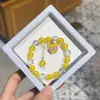 Libro Caperucita Roja Mismo Estilo Estudiante Pulsera de Glaseado de Palomitas de Maíz Hecha a Mano con Cuentas Dibujos Animados Cristal Pulsera Infantil Venta al por Mayor Cajas de Regalo