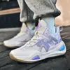 Se pueden enviar zapatillas de baloncesto para niños medianos y mayores, zapatillas de baloncesto de caña alta para combate deportivo real, modelos nuevos para adolescentes, zapatillas para correr transfronterizas, tallas grandes