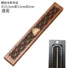 Caixa de incenso de ébano queimador de incenso rede de aço inoxidável suporte para incenso de vara suporte para incenso casa interior incenso em vara incenso incenso inserto incenso de sândalo