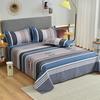 Sábana de una pieza engrosada de sarga, sábanas lijadas, dormitorio de estudiante, cama individual, funda nórdica doble sencilla de estilo nórdico para las cuatro estaciones