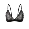 Ropa Interior Sexy de Encaje Nuevo Transfronteriza Europea y Americana para Mujer Hebilla Trasera Delgada Cómoda Transpirable Sujetador Francés Venta al por Mayor de Comercio Exterior