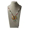 Collar Choker Versátil Estilo Ming Vintage Joyería de Rendimiento Joyería Estilo Antiguo Hanfu Candado de Paz Accesorios con Borla Larga para Mujer