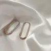 Ear cuffs de personalidade europeia e americana exagerados com senso de alta qualidade para heavy metal, brincos de círculo grande, brincos com design retrô francês