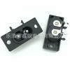 Conector de Alimentación de CA de 8 Caracteres con Orificio para Tornillo de Oreja Conector de Cola de 8 Caracteres Db-8 180-D03 Pin Doblado Sólido