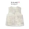 Nuevo Chaleco de Verano de Estilo Chino con Cuello Redondo de Gama Alta para Mujer, Nueva Blusa Fina Artística Retro