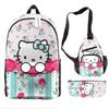 Mochila Hello Kitty Mochila Escolar para Niña de Primaria Mochila Hello Kitty de Gran Capacidad para Niña