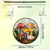 Decorações de Janela Coloridas Vibrantes Dança da Borboleta de Primavera Nova Transfronteiriça Filme Acrílico Colorido 2D Decorações de Varanda Adereços