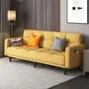 Cama sofa dobrável multifuncional, cama de solteiro simples de tecido de dupla finalidade para sala de estar, apartamento de aluguel, quarto, cama dobrável para espaços pequenos