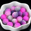 Slime diy artesanal frisado material abs Bayberry bola gradiente imitação pérola redondo enchimentos populares