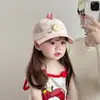 Gorro de Bebé Primavera y Verano Delgado Secado Rápido Transpirable Ala Suave Gorra de Béisbol para Niños y Niñas Linda Caricatura Gorra de Béisbol Sombrero para el Sol