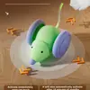 Brinquedo Elétrico Popular de Gato Transfronteiriço, Carro de Corrida, Vara com Pena de Rato, Brinquedo Auto-Divertido para Gatos e Cachorros, Brinquedo para Gato