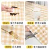 Mantel Minimalista, Sin Lavado, A Prueba de Aceite, Impermeable PVC Mantel para Mesa de Comedor, Protector para Mesa de Café, Estilo Ins, Lujo Ligero, Sensación de Alta Gama