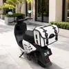 Bolsa traseira para motocicleta e veículo elétrico Shanyi, scooter, ciclomotor, bicicleta cruiser retrô com bagageiro traseiro, bolsa universal de pendurar