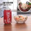 Lizun Tazón de Vidrio Transparente para Ensalada de Verduras suit Individual Estilo Japonés Vidrio sin Plomo Tazón para Sopa Doméstico Tazón para Frutas Venta al por Mayor