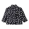 Blazer Corto de Moda Versátil para Mujer Verano 2026 Chaqueta de Manga Larga 2432570