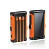 Carregador Portátil Power Bank 20000mAh com Carregamento Super Rápido Pd22.5W, Carregamento Sem Fio Magnético, Power Bank Solar