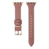 Correa de cuero con hebilla cuadrada para Apple Watch, Apple Watch 8, correa de nicho para Apple Watch, pulsera para S7