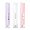Afeitadora eléctrica doble personalizada para mujer, para todo el cuerpo, axilas y zona íntima, afeitadora íntima portátil al por mayor