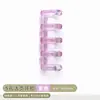 Argola de plástico transparente dupla face com cinco furos para encadernação de documentos e provas, armazenamento de material de escritório, atacado de fábrica