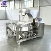 Olla automática para saltear con múltiples garras, máquina automática para saltear ingredientes base de olla caliente, olla automática para saltear para salsa de res y salsa de chile