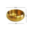 Aço Inoxidável 304 Criativo Tigela de Camada Dupla Tigela em Formato de Tigela Espessada Tigela para Molho de Restaurante Comercial Tigela de Arroz Térmica Tigela de Sopa