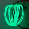 Fio de Luz Fria EL Fio Luminoso Super Fino DIY Artesanal Flexível Tira de Neon Sinal Decorativo Palavras Tira de Luz de Ambiente